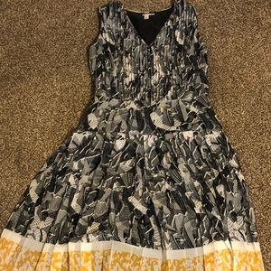 Halogen pleated dress